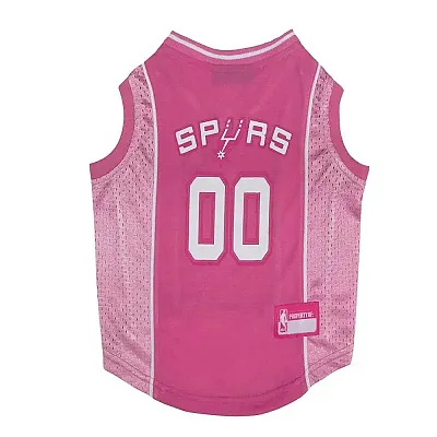 Pets First San Antonio Spurs Pink Pet Jersey - X-Small