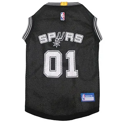 Pets First San Antonio Spurs Pet Jersey - Medium