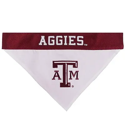 Pets First Texas A&M Aggies Pet Reversible Bandana - L/XL
