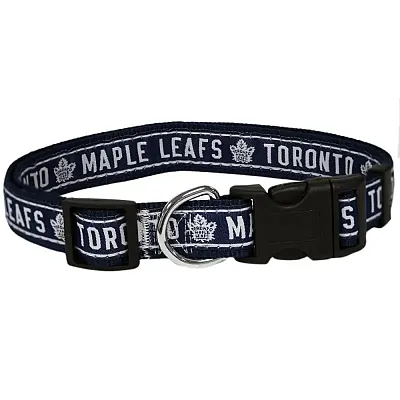 Pets First Toronto Maple Leafs Pet Collar by Pets First - Large