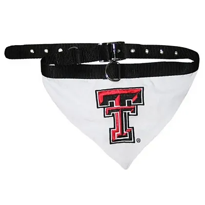 Pets First Texas Tech Red Raiders Pet Collar Bandana - Large