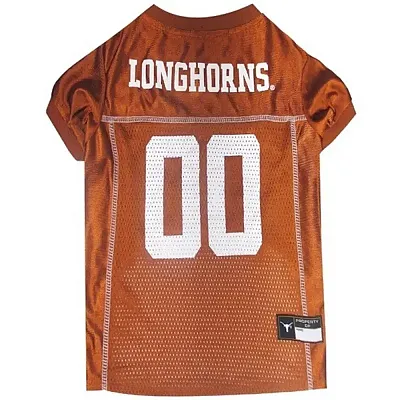 Pets First Texas Longhorns Pet Jersey - Large