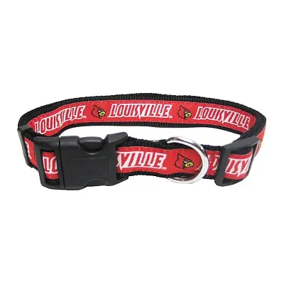 Pets First Louisville Cardinals Pet Collar by Pets First - Medium