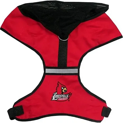Pets First Louisville Cardinals Pet Hoodie Harness - Medium