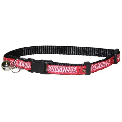 Pets First Louisville Cardinals Breakaway Cat Collar