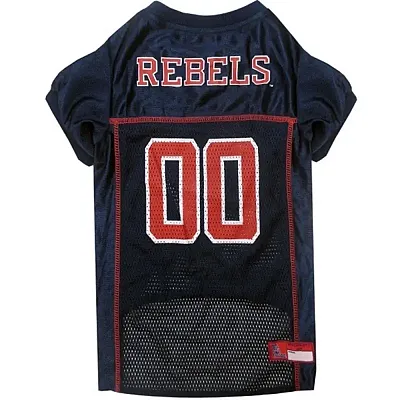 Pets First Ole Miss Rebels Pet Jersey - Large