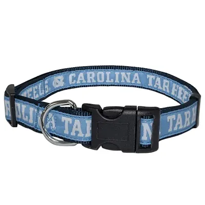 Pets First North Carolina Tarheels Pet Collar by Pets First - Medium