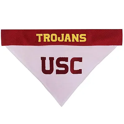 Pets First USC Trojans Pet Reversible Bandana - L/XL