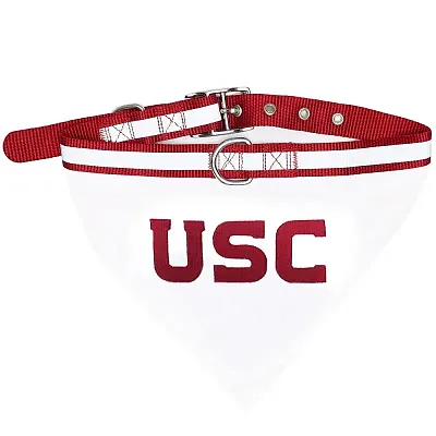 Pets First USC Trojans Pet Collar Bandana - Small