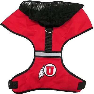 Pets First Utah Utes Pet Hoodie Harness - Large