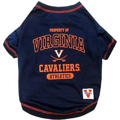 Pets First Virginia Cavaliers Pet Tee Shirt - Large
