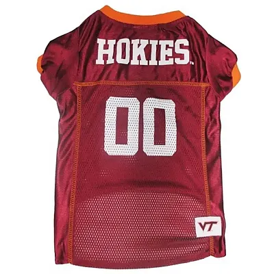 Pets First Virginia Tech Hokies Pet Jersey - X-Small