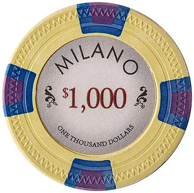 Milano 10 Gram Clay (25 Pack) BRY001015U
