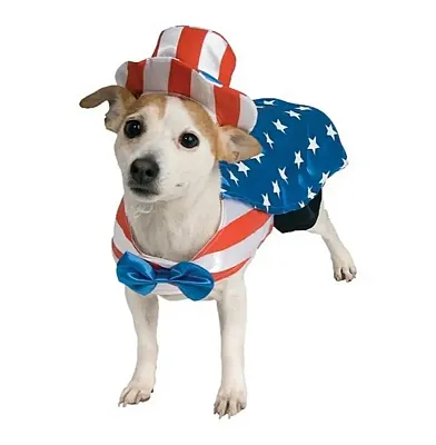 Rubie's Costume Co Uncle Sam Pet Costume - X-Large