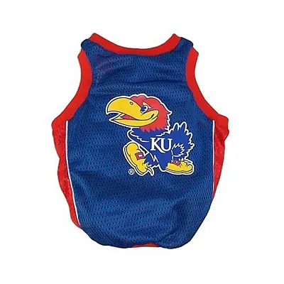 SportyK9 Kansas Jayhawks Alternate Style Dog Jersey - XX Small