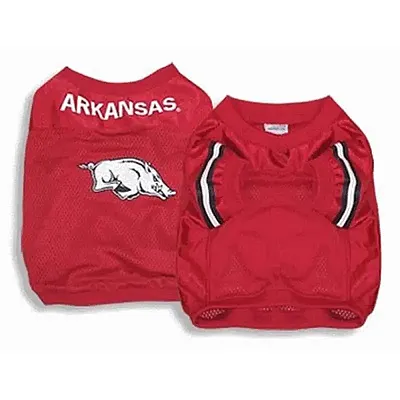 SportyK9 Arkansas Dog Jersey Alternate Style - XX Small