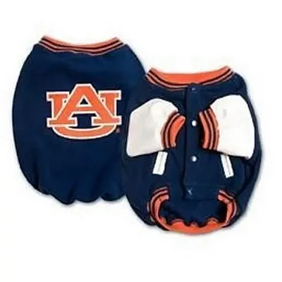 SportyK9 Auburn Tigers Varsity Dog Jacket - Medium