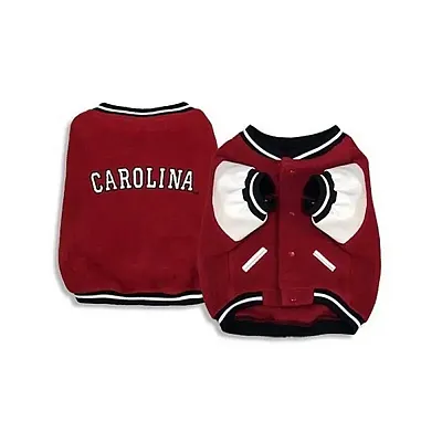 SportyK9 South Carolina Varsity Dog Jacket - Small