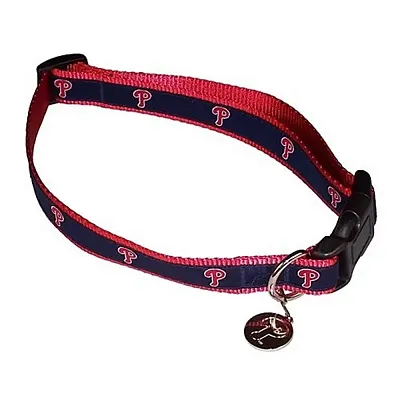 SportyK9 Philadelphia Phillies Alternate Style Dog Collar - Small