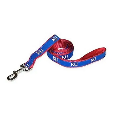 SportyK9 Kansas Jayhawks Alternate Style Dog Leash - Small