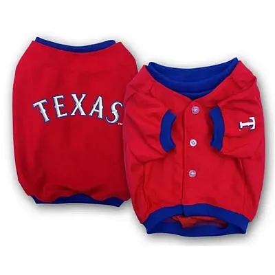 SportyK9 Texas Rangers Alternate Style Pet Jersey - Small