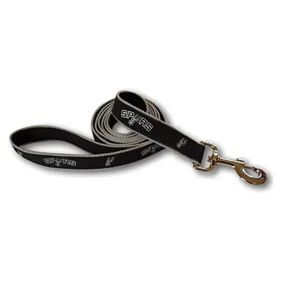 SportyK9 San Antonio Spurs Reflective Dog Leash - Small