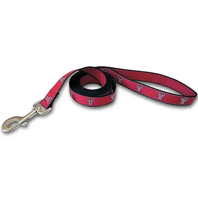 SportyK9 Texas Tech Red Raiders Reflective Dog Leash - M/L
