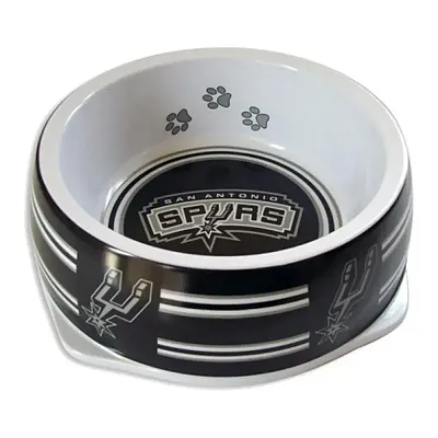 SportyK9 San Antonio Spurs Dog Bowl - Large