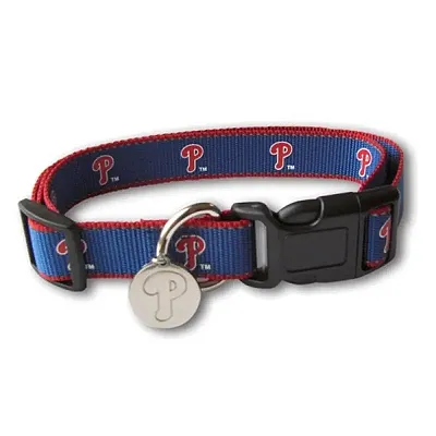 SportyK9 Philadelphia Phillies Reflective Dog Collar - M/L