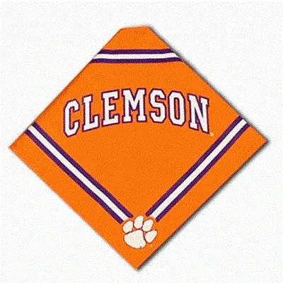 SportyK9 Clemson Tigers Pet Bandana - Small