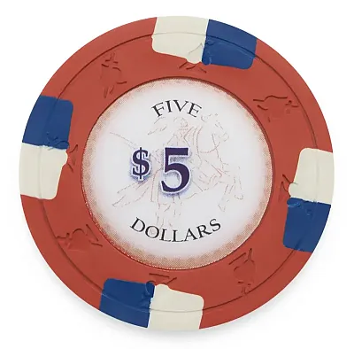 Clay Poker Knights 13.5g Poker Chip (25 Pack) BRY001258U