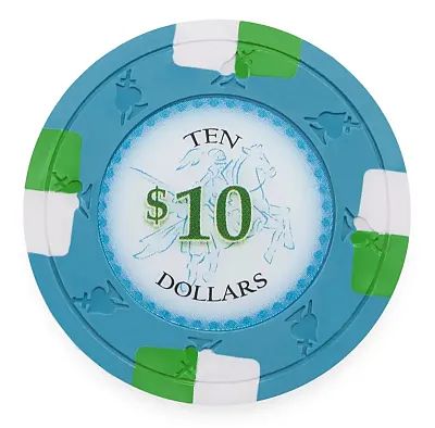 Clay Poker Knights 13.5g Poker Chip (25 Pack) BRY001252U