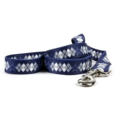 Little Earth Productions Dallas Cowboys Argyle Nylon Leash - S/M