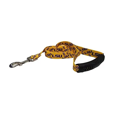 Little Earth Productions LSU Tigers EZ Grip Nylon Leash - S/M