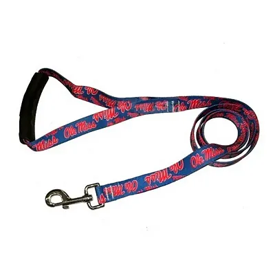 Little Earth Productions Ole Miss Rebels EZ Grip Nylon Leash - Large