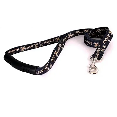 Little Earth Productions New Orleans Saints EZ Grip Nylon Leash - Large
