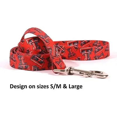 Little Earth Productions Texas Tech Red Raiders Nylon Leash - S/M