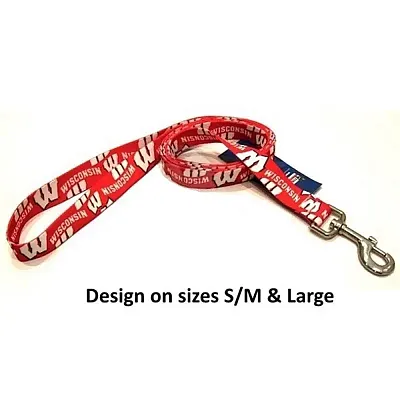 Little Earth Productions Wisconsin Badgers Nylon Leash - XS
