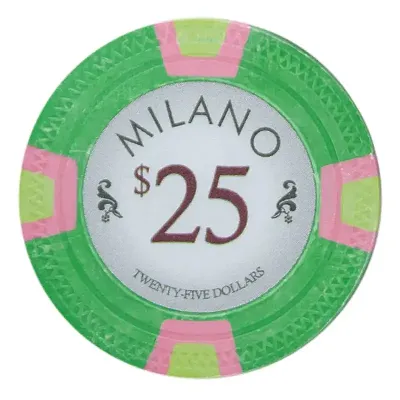 Milano 10 Gram Clay (25 Pack) BRY001017U